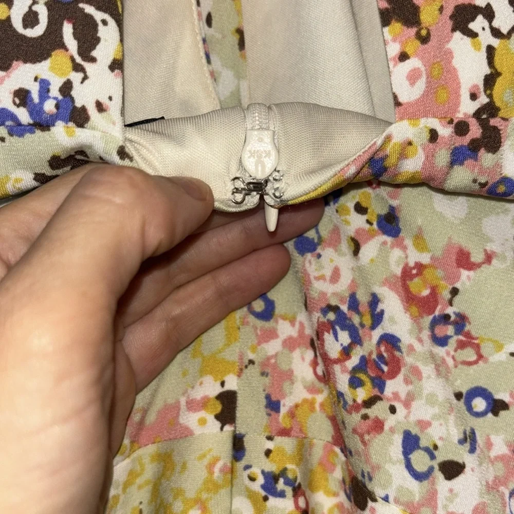 NWT Guess Winona Multicolor Maxi Dress - Picture 10 of 15